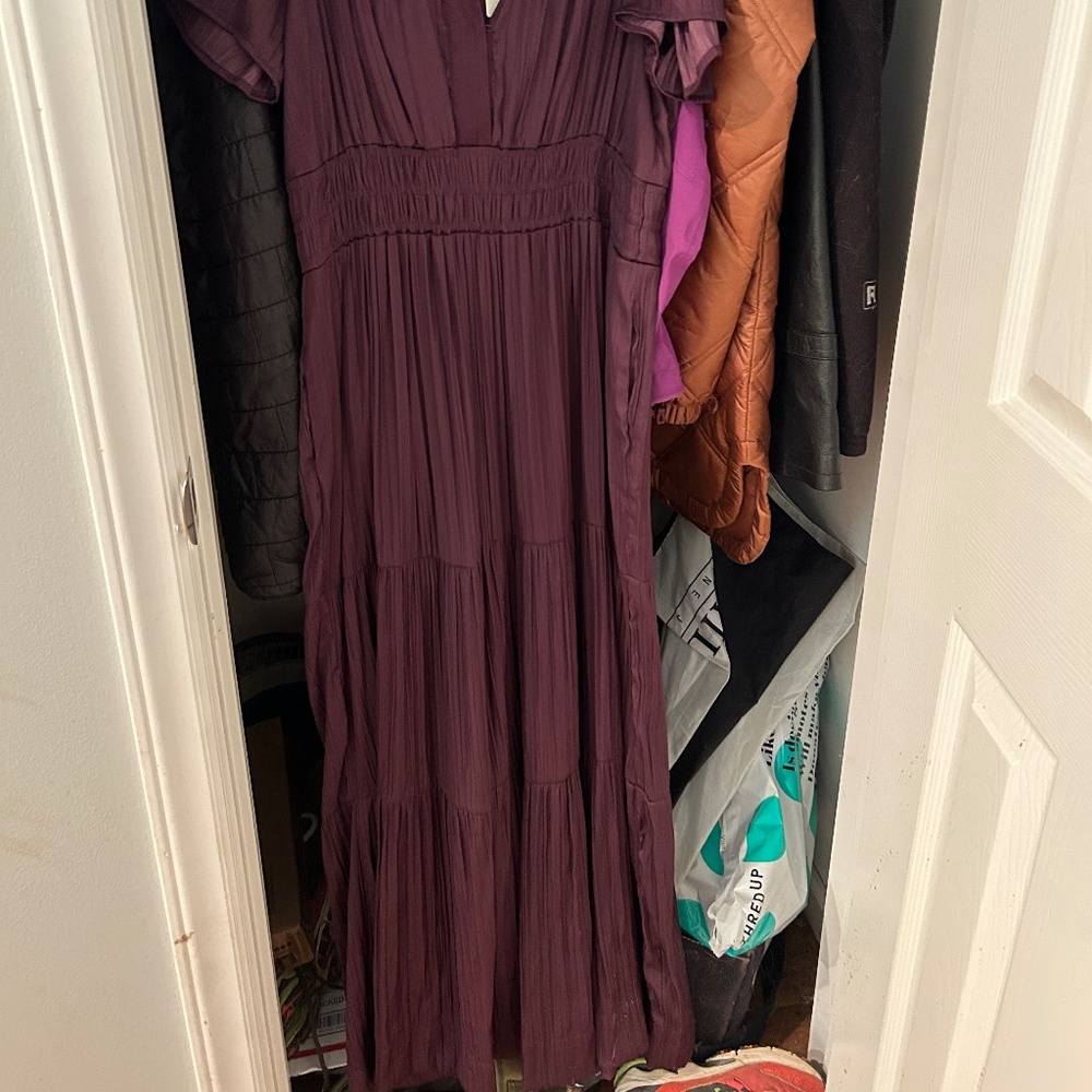 Anthropologie long dress